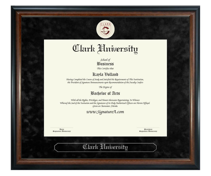 Clark University Diploma Frame (SN)