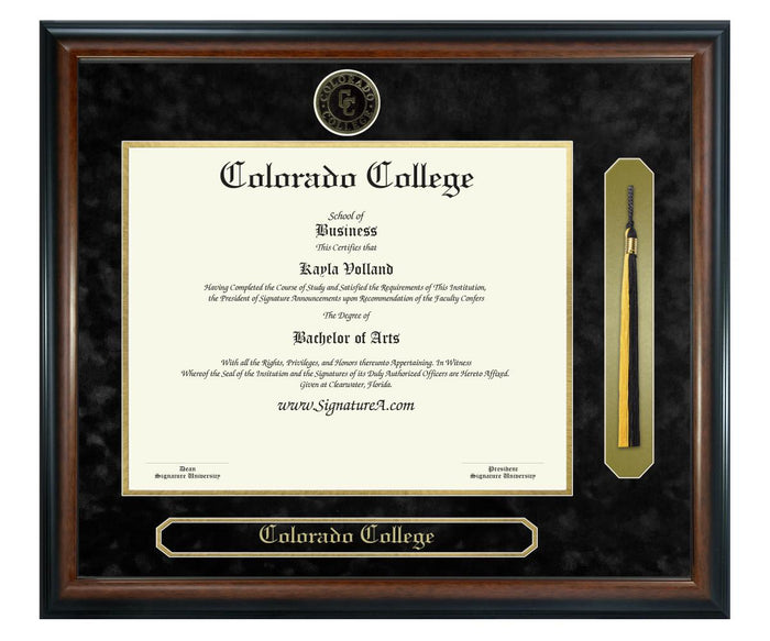 Colorado College Diploma Frame (SNT)
