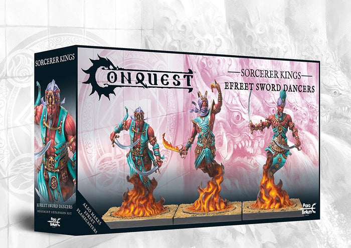 Conquest - Sorcerer Kings: Efreet Sword Dancers
