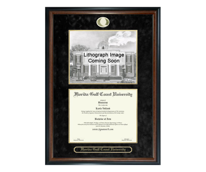 Florida Gulf Coast University Diploma Frame (SNL)