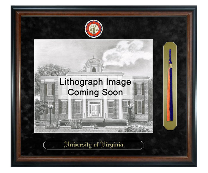 University of Virginia Litho Frame,Diploma Frame (XSNTL)