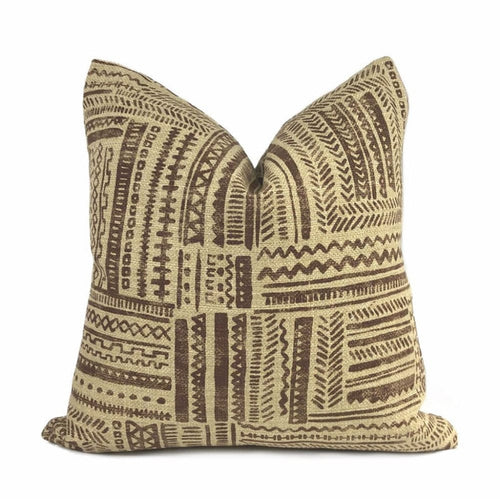 Banba African Ethnic Mudcloth Print Pillow Cover - Aloriam