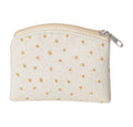 Beige Ostrich Skin Pattern Rosary Pouch