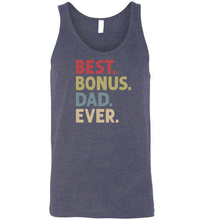 Best Bonus Dad Ever Tank Top for Men