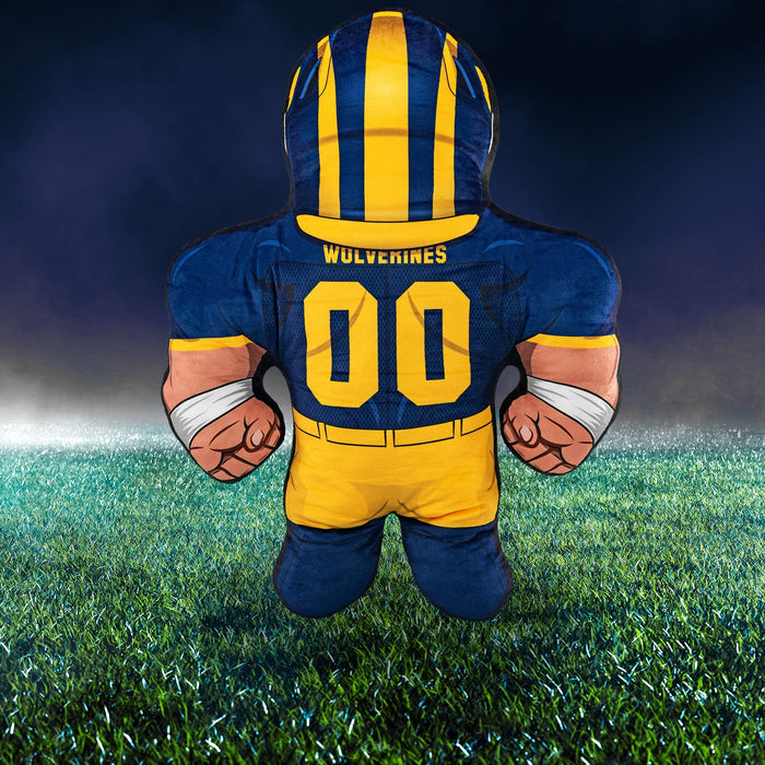 Bleacher Creatures Michigan Wolverines Football Player 24" Mascot Bleacher Buddy