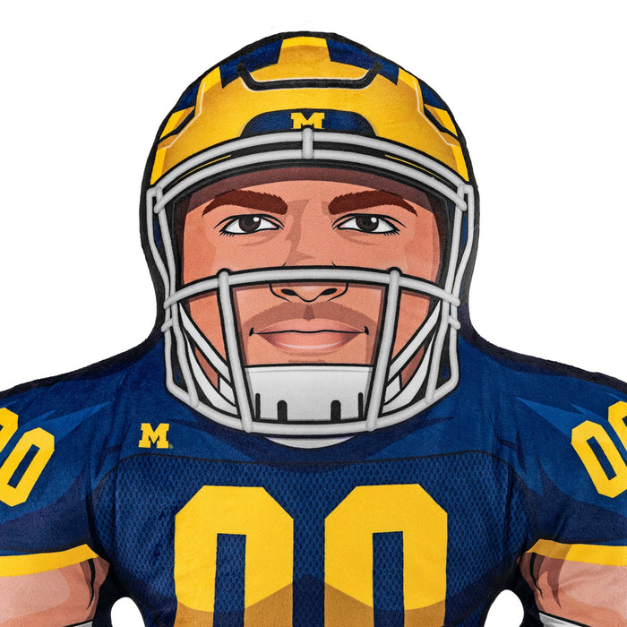 Bleacher Creatures Michigan Wolverines Football Player 24" Mascot Bleacher Buddy