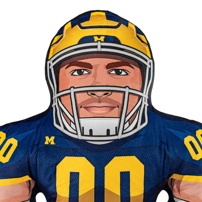 Bleacher Creatures Michigan Wolverines Football Player 24" Mascot Bleacher Buddy
