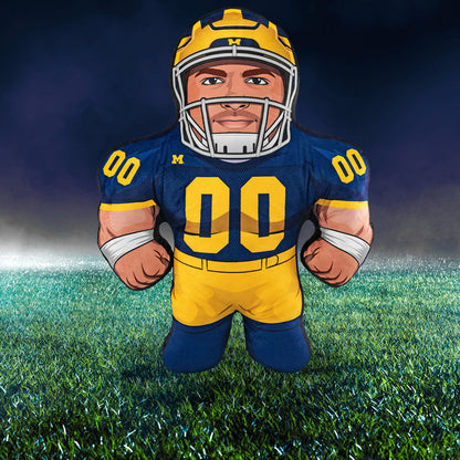 Bleacher Creatures Michigan Wolverines Football Player 24" Mascot Bleacher Buddy