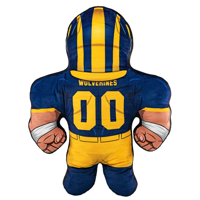 Bleacher Creatures Michigan Wolverines Football Player 24" Mascot Bleacher Buddy