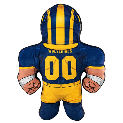 Bleacher Creatures Michigan Wolverines Football Player 24" Mascot Bleacher Buddy