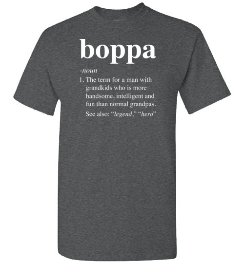 Boppa Definition Shirt for Men Grandpa
