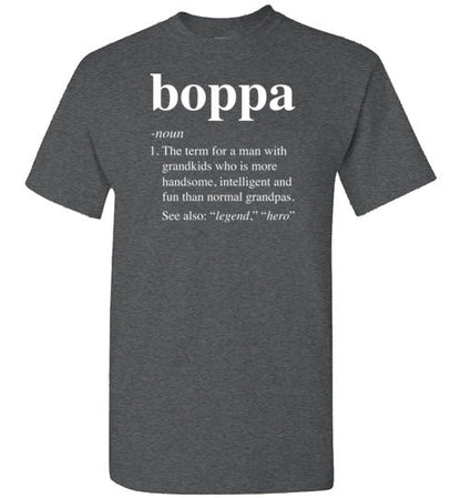 Boppa Definition Shirt for Men Grandpa