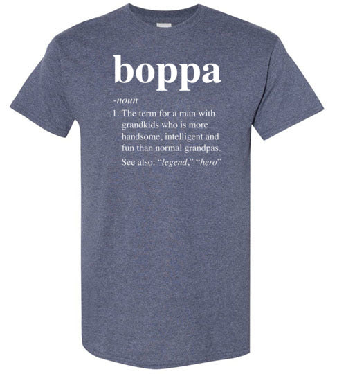 Boppa Definition Shirt for Men Grandpa
