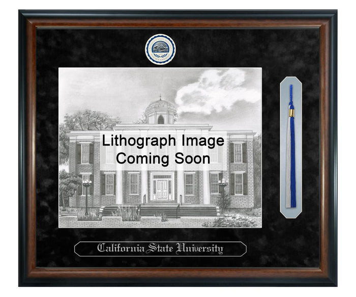 California State University - San Bernardino Litho Frame,Diploma Frame (XSNTL)