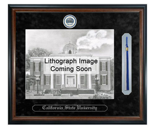 California State University - San Bernardino Litho Frame,Diploma Frame (XSNTL)