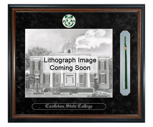 Castleton State College Litho Frame,Diploma Frame (XSNTL)