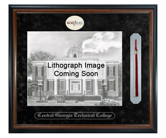 Central Georgia Technical College Litho Frame,Diploma Frame (XSNTL)
