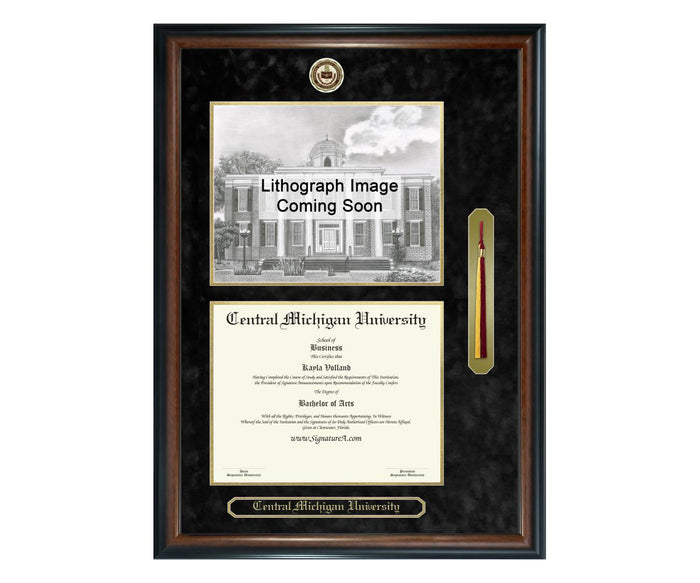 Central Michigan University Diploma Frame (SNTL)