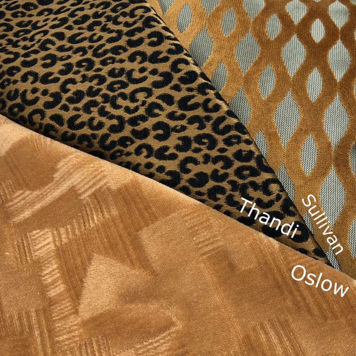 Thandi Coppery Brown Leopard Spot Pillow Cover - Aloriam