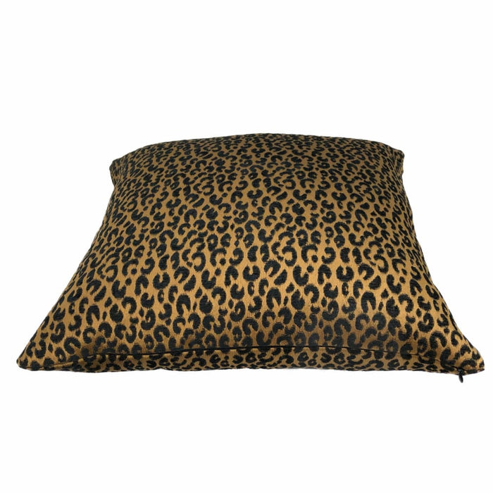 Thandi Coppery Brown Leopard Spot Pillow Cover - Aloriam