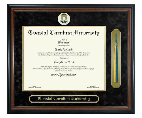 Coastal Carolina University Diploma Frame (SNT)