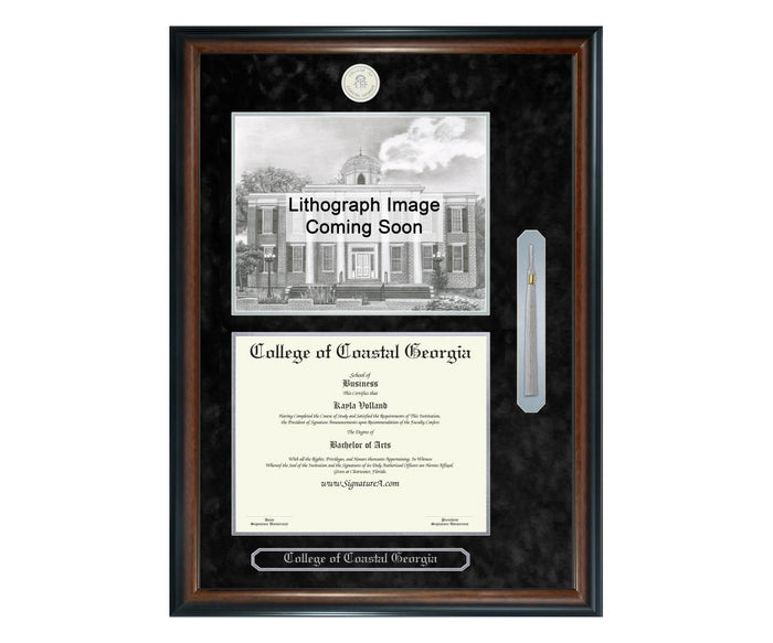 College of Coastal Georgia Diploma Frame (SNTL)