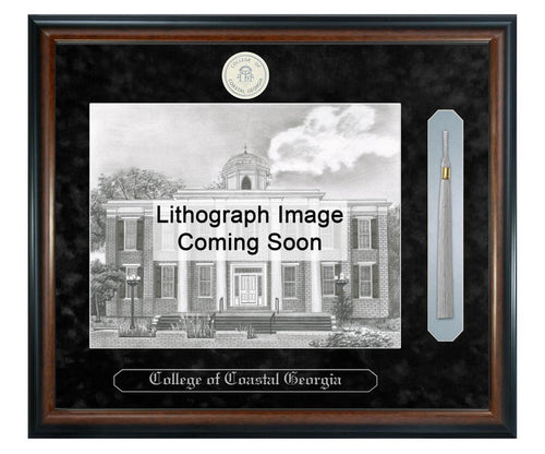 College of Coastal Georgia Litho Frame,Diploma Frame (XSNTL)