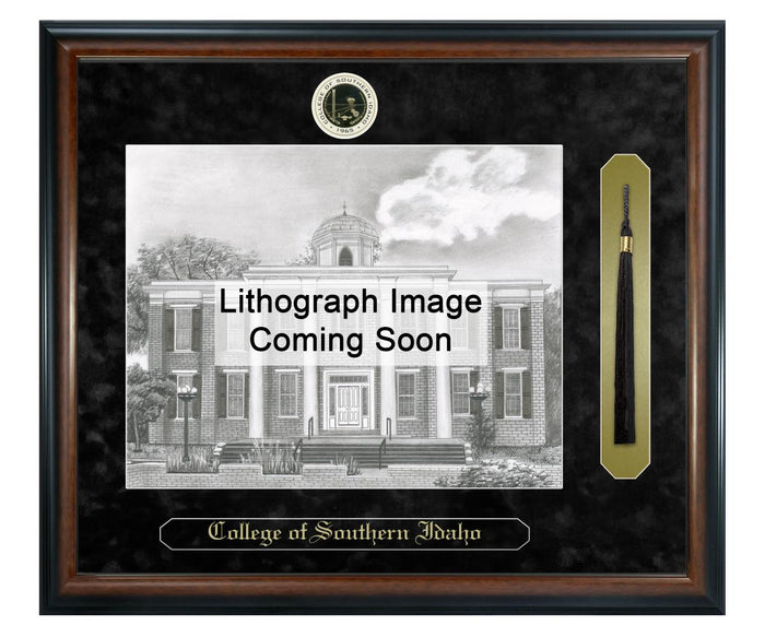 College of Southern Idaho Litho Frame,Diploma Frame (XSNTL)