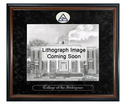 College of the Siskiyous Litho Frame,Diploma Frame (XSNL)