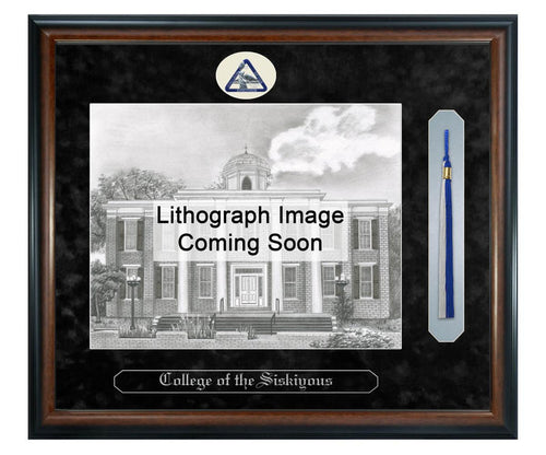 College of the Siskiyous Litho Frame,Diploma Frame (XSNTL)