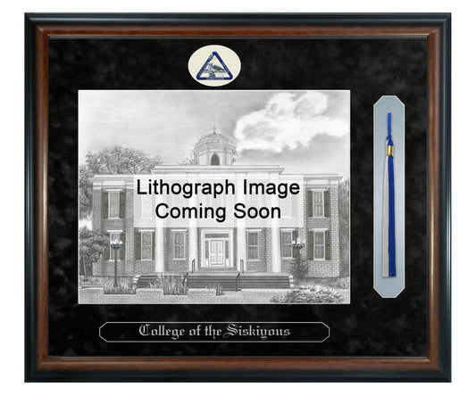 College of the Siskiyous Litho Frame,Diploma Frame (XSNTL)