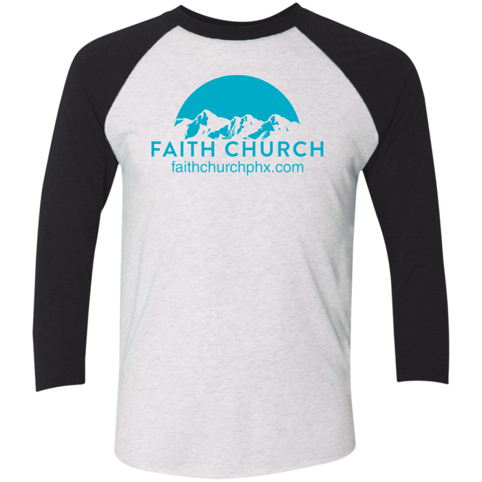 Faith Church - Tri-Blend Raglan Shirt