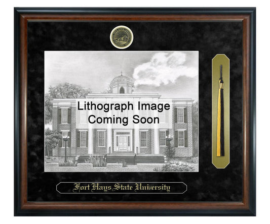 Fort Hays State University Litho Frame,Diploma Frame (XSNTL)