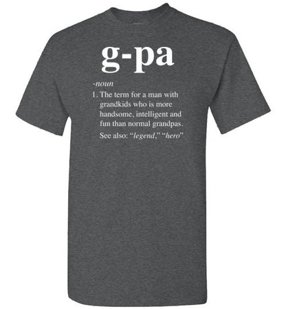 G-Pa Definition Shirt for Men Grandpa