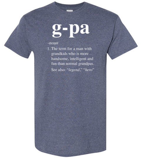G-Pa Definition Shirt for Men Grandpa