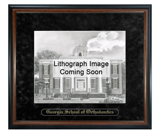 Georgia School of Orthodontics Litho Frame,Diploma Frame (XNL)