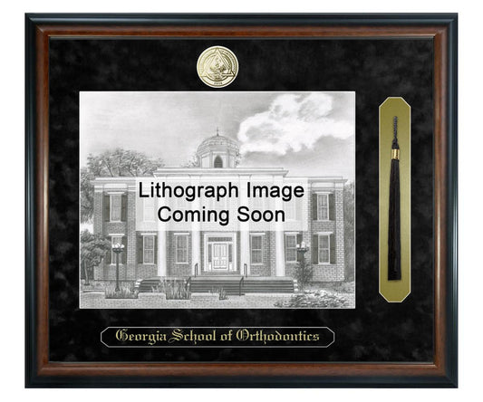 Georgia School of Orthodontics Litho Frame,Diploma Frame (XSNTL)