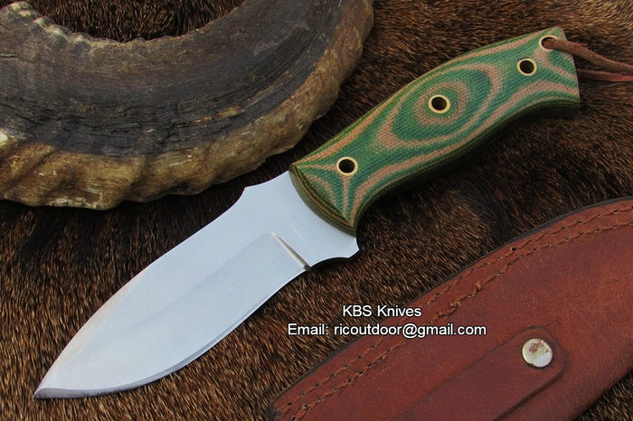 HAND MADE CARBON STEEL SKINNER KNIFE