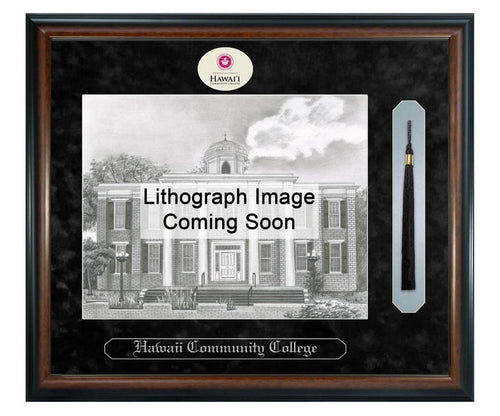 Hawaii Community College Litho Frame,Diploma Frame (XSNTL)