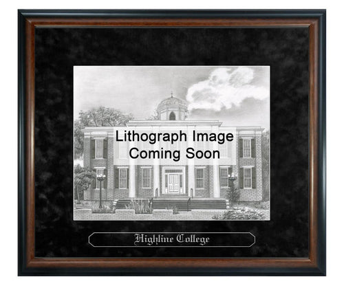 Highline College Litho Frame,Diploma Frame (XNL)