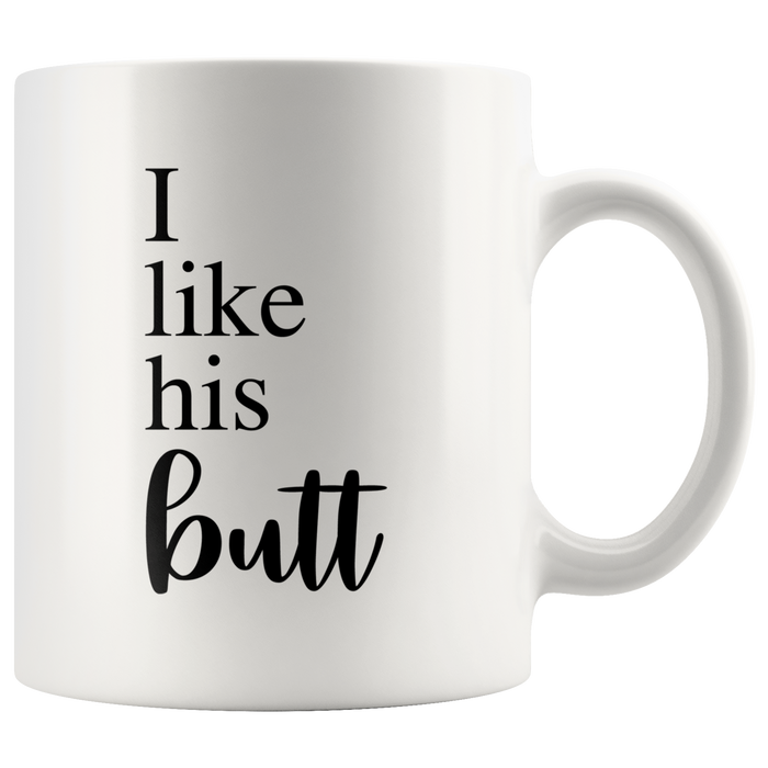 I Like Her Boobs I Like His Butt Matching Mug Set