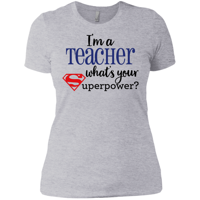 NL3900 Next Level Ladies' Boyfriend T-Shirt / Heather Grey / Small