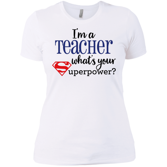 NL3900 Next Level Ladies' Boyfriend T-Shirt / White / Small