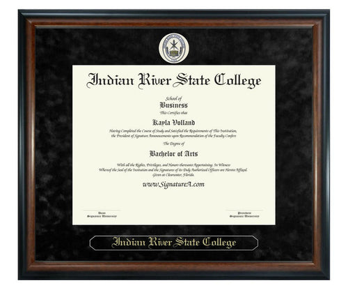 Indian River State College Diploma Frame (SN)