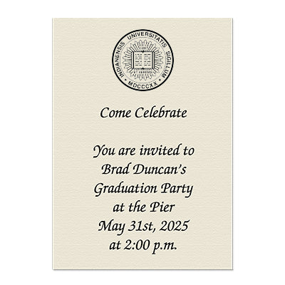 Indiana University Personal Notecard