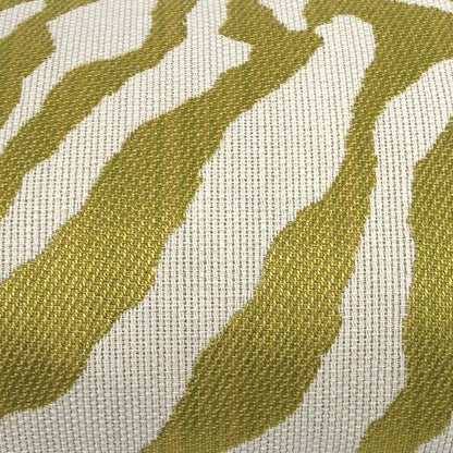 Kravet Citron Cream Tiger Animal Stripe Pillow Cover