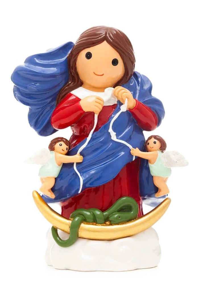 Lady Undoer Of Knots Children's Statue