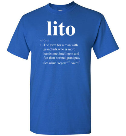 Lito Definition Shirt for Men Grandpa