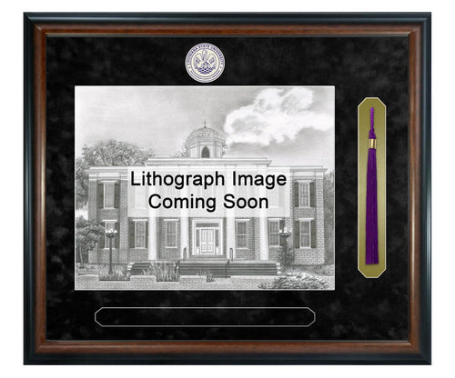 Louisiana State University School of Allied Health Professions Litho Frame,Diploma Frame (XSNTL)