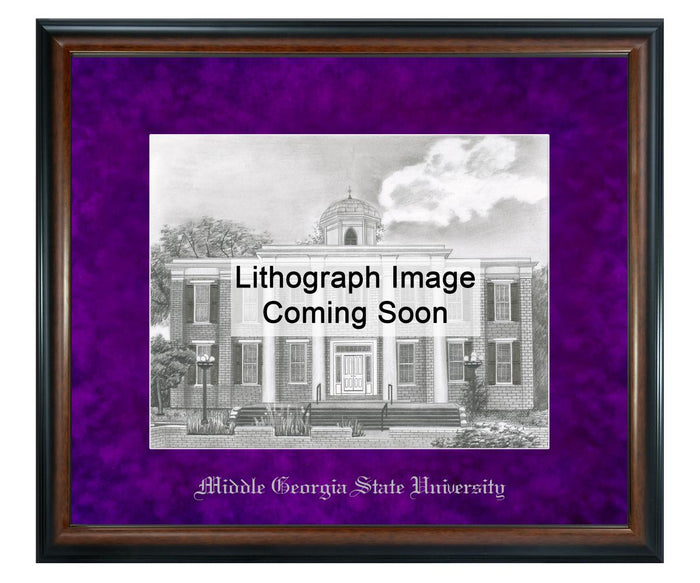 Middle Georgia State University Litho Frame,Diploma Frame (XNL)